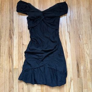 Ruched Mini Dress